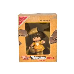 Vintage 1983 Nabisco Fig Newtons Doll Cookies‎ Talbot Toys  Collectible in Boc